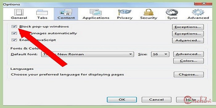 بستن پاپ آپ در فایرفاکس بستن پاپ آپ در فایرفاکس