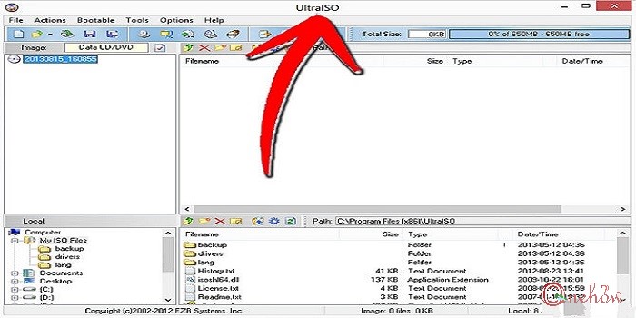 ساخت فایل ISO ساخت فایل ISO