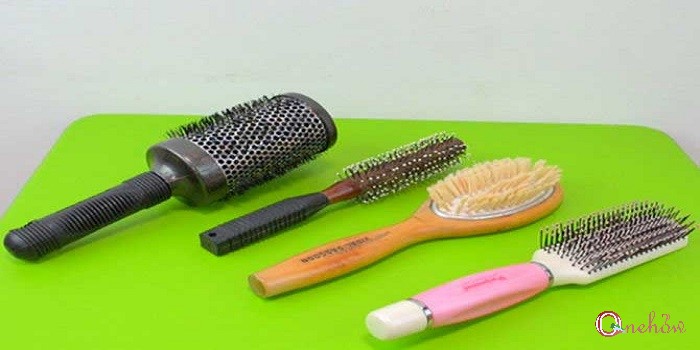 آموزش صاف کردن مو با سشوار